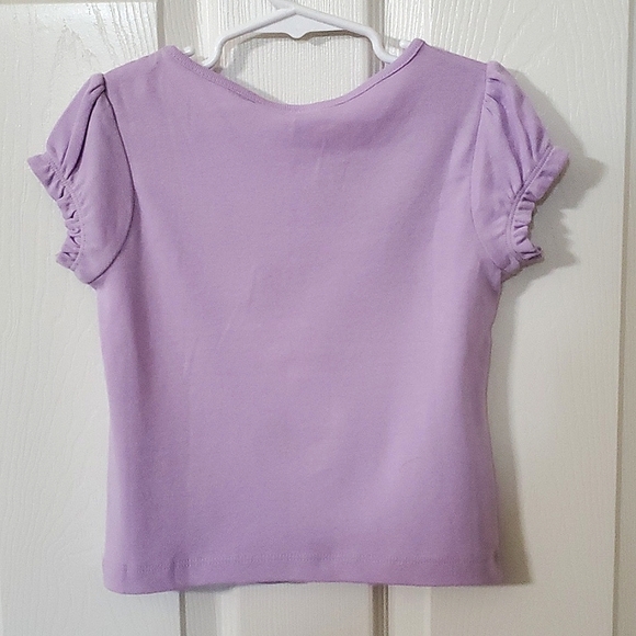 NWT Gymboree Best Friends Fairy Lavender Graphic Tee Toddler Girls Size 3T - Picture 3 of 7